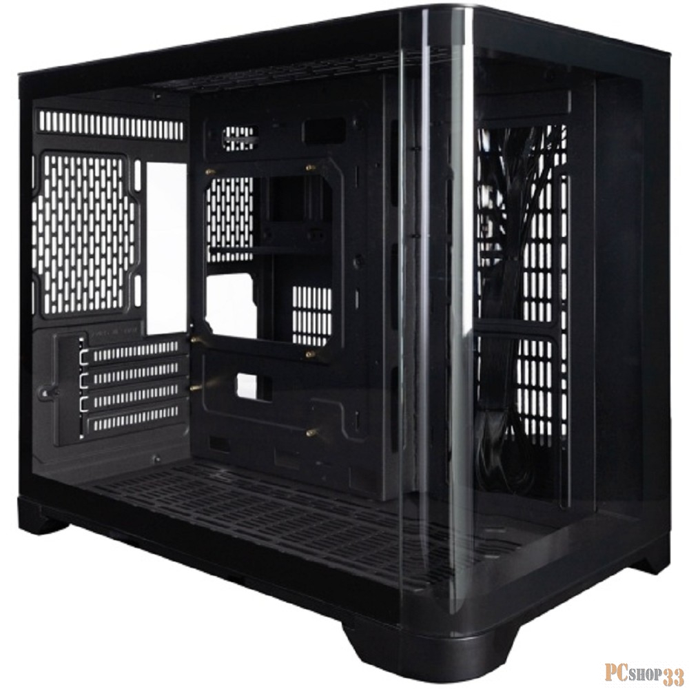 Корпус 1STPLAYER UVIEW UV6 Black / mATX / UV6-BK