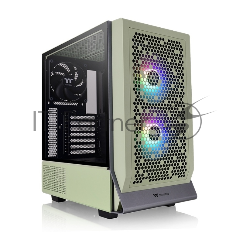 Корпус Thermaltake Ceres 300 TG ARGB Matcha зеленый без БП ATX 7x140mm 5x180mm 2xUSB3.0 audio bott PSU
