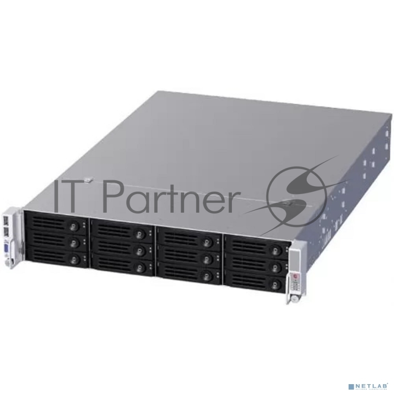 Серверный корпус Ablecom CS-R29-01P 2U rackmount, EATX, ATX, Micro-ATX and Mini-ITX mb, 12*3.5 HS SAS/SATA, 12G BP, 800W CRPS(1+1)/ 648mm depth
