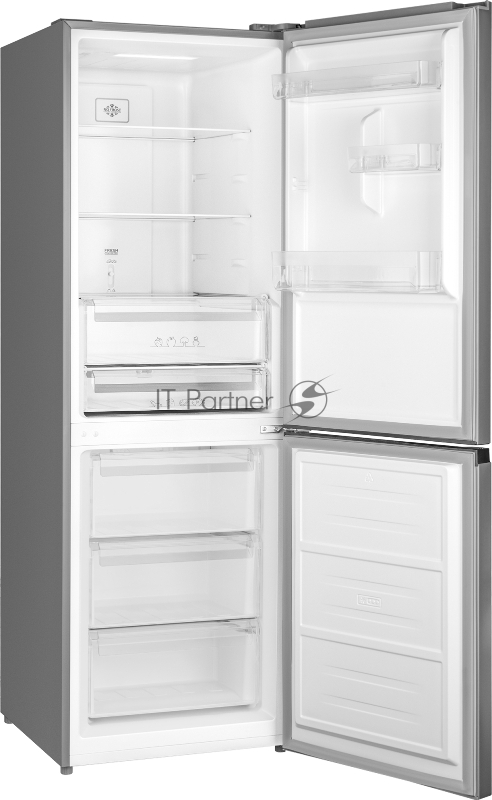 Холодильник Weissgauff WRK 185 Total NoFrost Inverter Inox