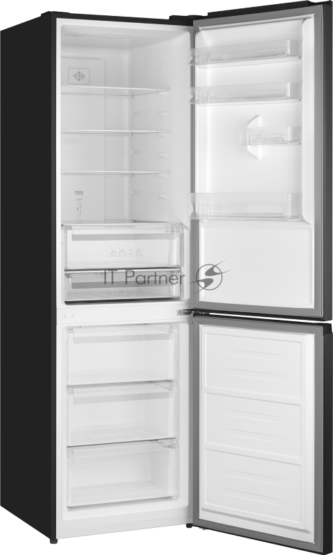 Холодильник Weissgauff WRK 2000 Total NoFrost Inverter Black Inox