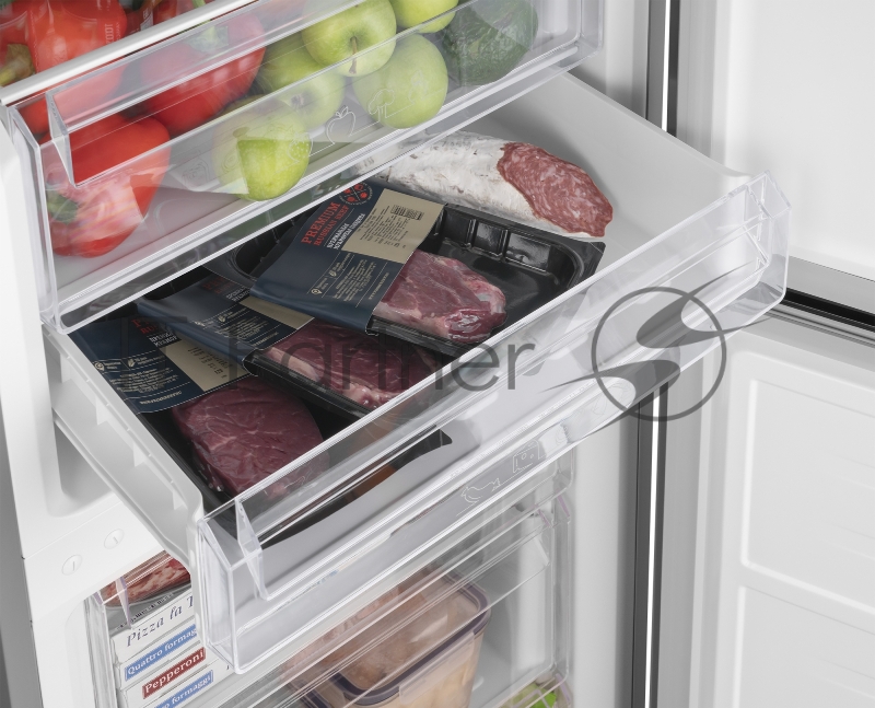 Холодильник Weissgauff WRK 2000 Total NoFrost Inverter Inox