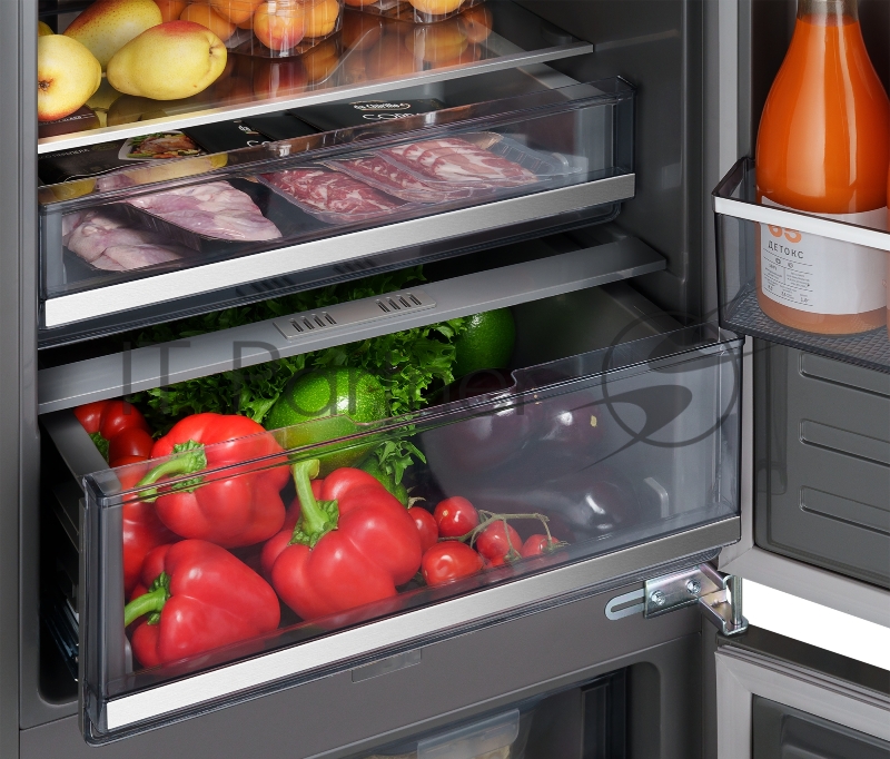 Холодильник Weissgauff WRK 2000 Total NoFrost Inverter Inox