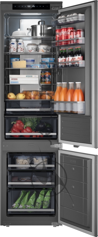 Холодильник Weissgauff WRK 2000 Total NoFrost Inverter Inox