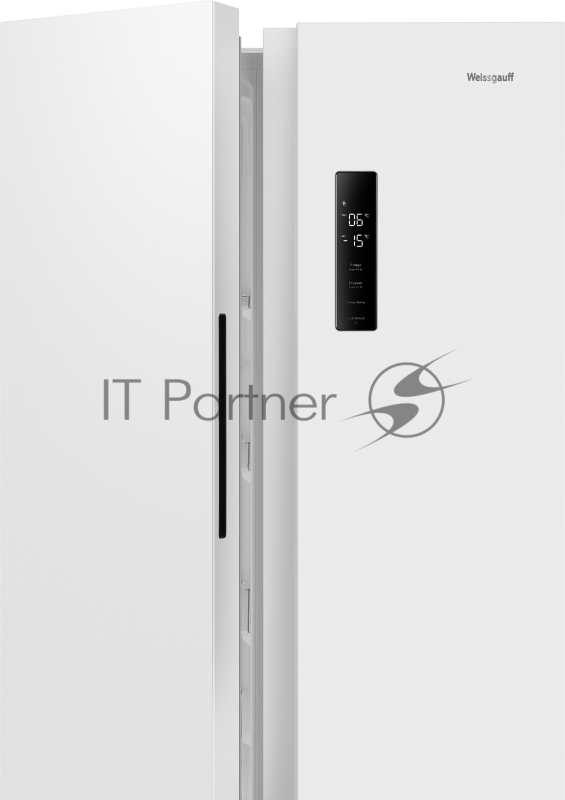 Холодильник Weissgauff WSBS 500 Inverter NoFrost White