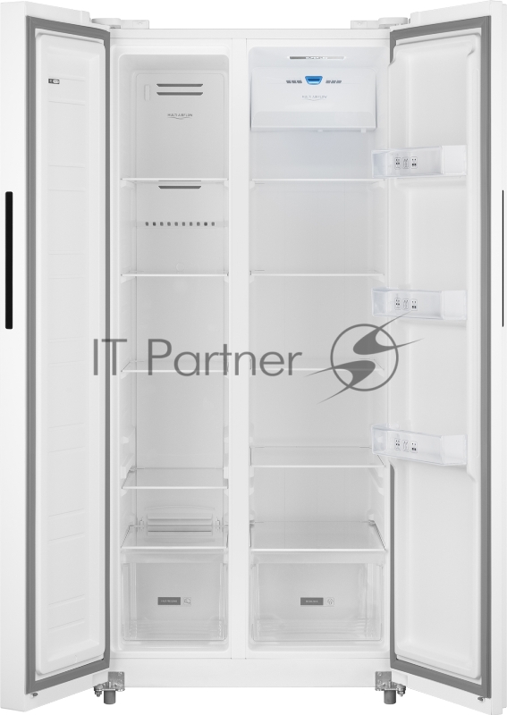 Холодильник Weissgauff WSBS 500 Inverter NoFrost White