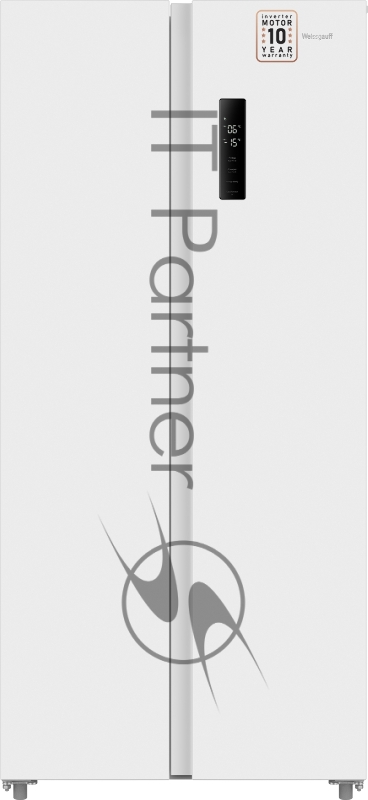 Холодильник Weissgauff WSBS 500 Inverter NoFrost White