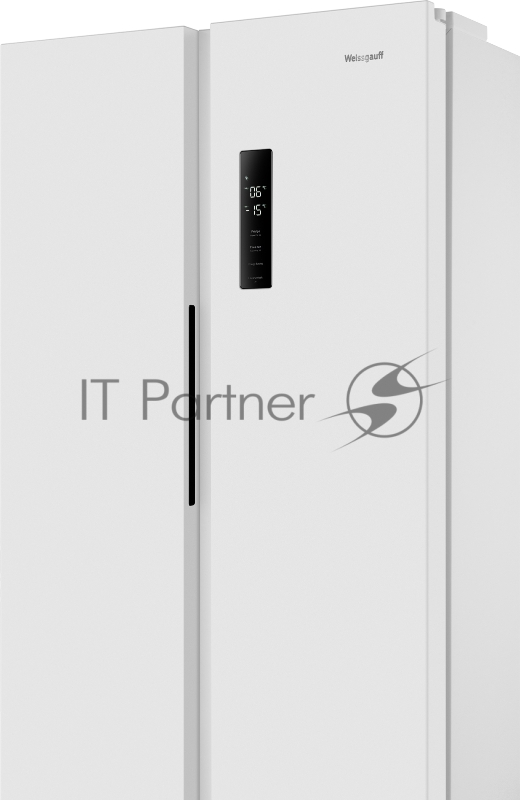 Холодильник Weissgauff WSBS 500 Inverter NoFrost White