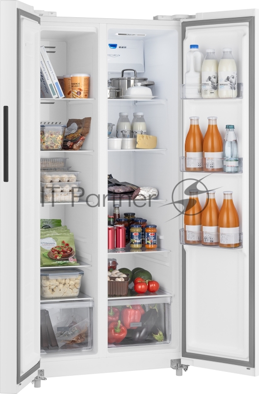 Холодильник Weissgauff WSBS 500 Inverter NoFrost White