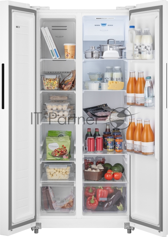 Холодильник Weissgauff WSBS 500 Inverter NoFrost White