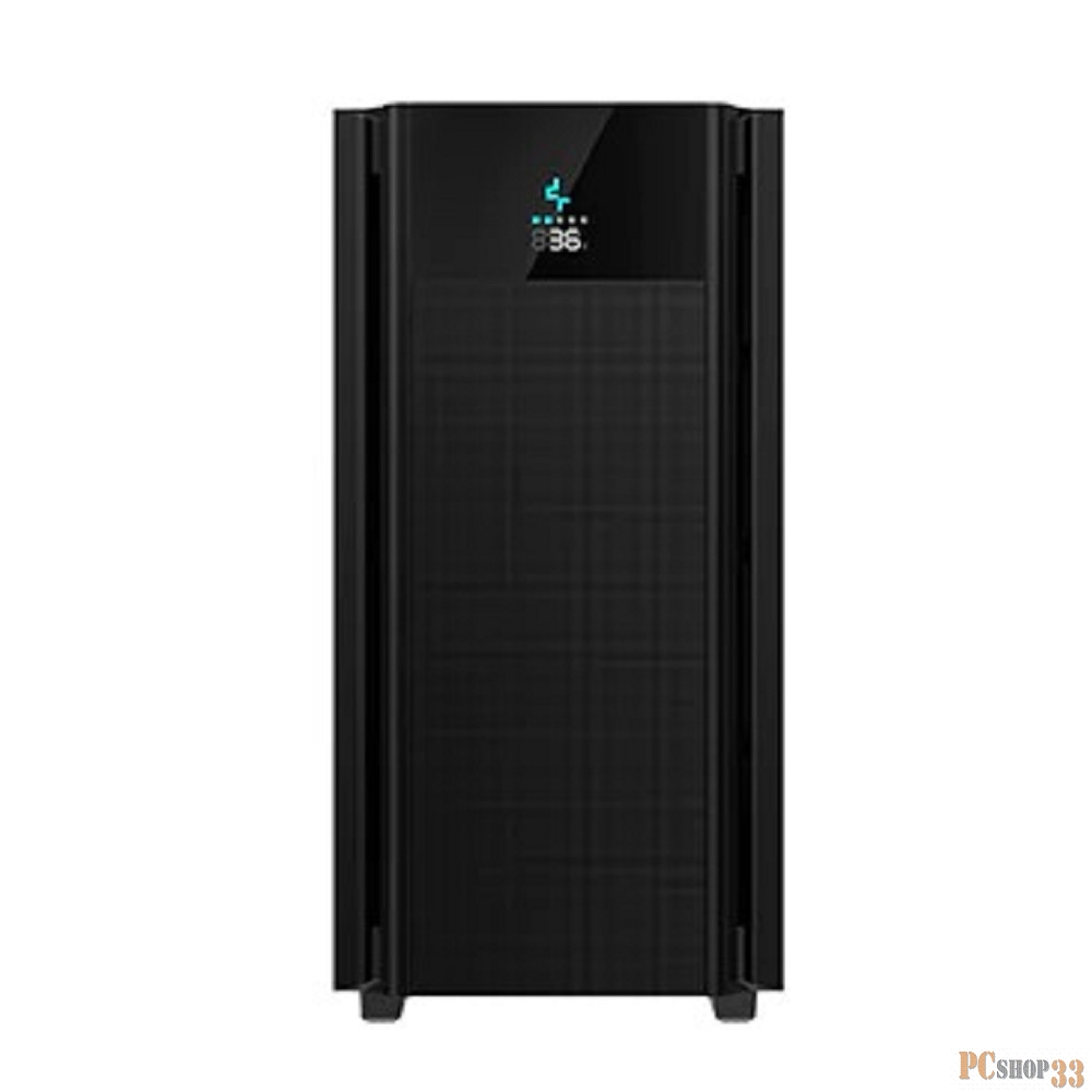 Корпус MidiTower Deepcool CH510 MESH DIGITAL black (ATX, без БП, LCD, USB3.2 Type-A + USB3.2 Type-C) (R-CH510-BKNSE1-G-1)