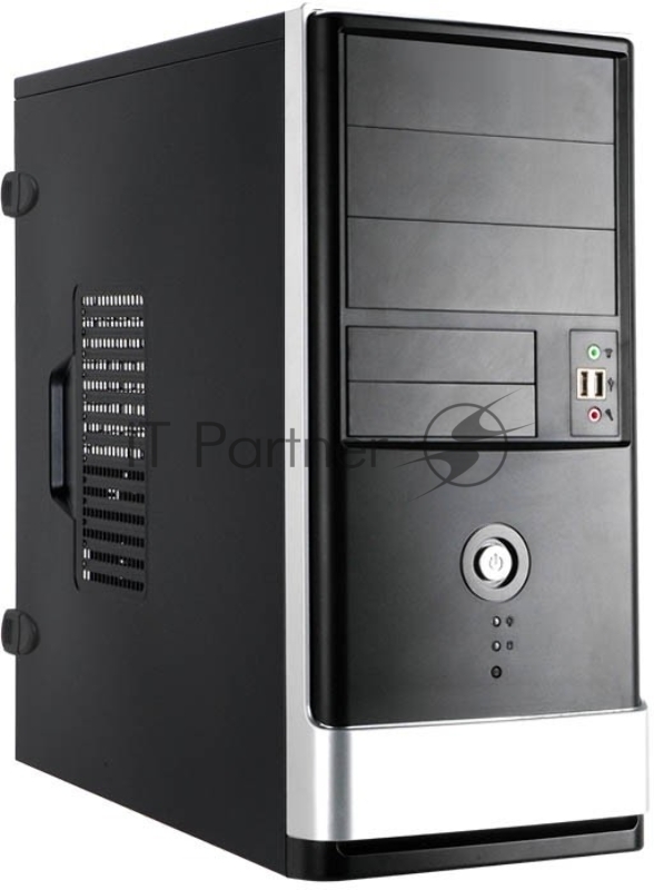 Корпус InWin EAR-002 Black Mid Tower (ATX/micro-ATX/mini-ITX, 500W Steel, 1x120mm FAN) (6154001)