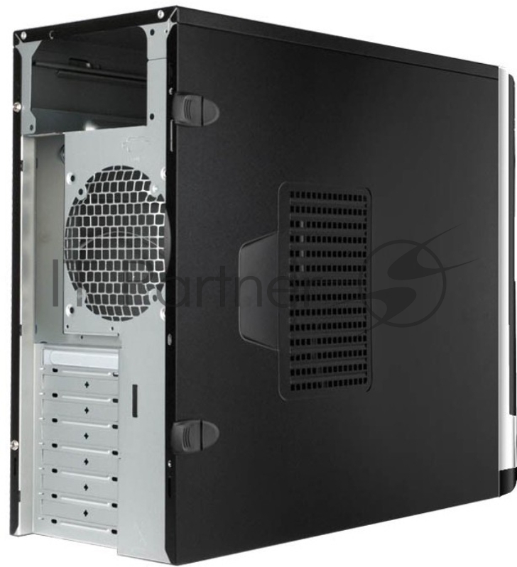 Корпус InWin EAR-002 Black Mid Tower (ATX/micro-ATX/mini-ITX, 500W Steel, 1x120mm FAN) (6154001)