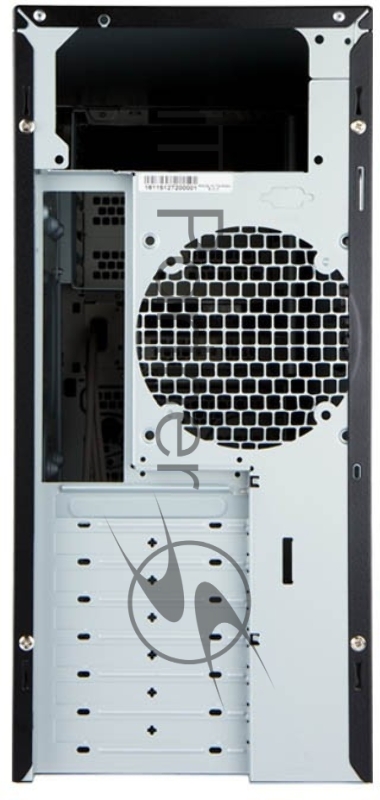 Корпус InWin EAR-002 Black Mid Tower (ATX/micro-ATX/mini-ITX, 500W Steel, 1x120mm FAN) (6154001)