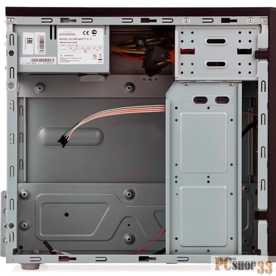 Корпус InWin ENR022 Black Mini Tower (mATX, 450W Steel, HD Audio, USB 2.0 x2, 1x120mm FAN) (6188683)