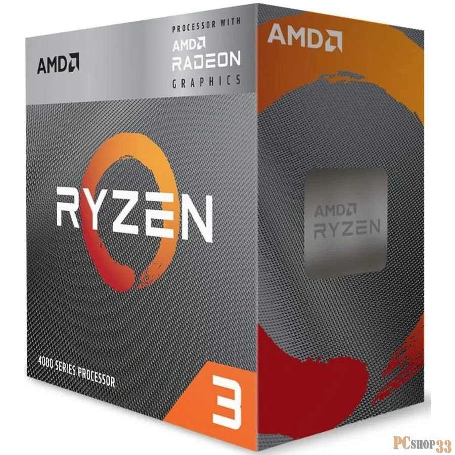 Процессор AMD RYZEN X4 R3-4300G SAM4 BX 65W 3800 100-100000144BOX