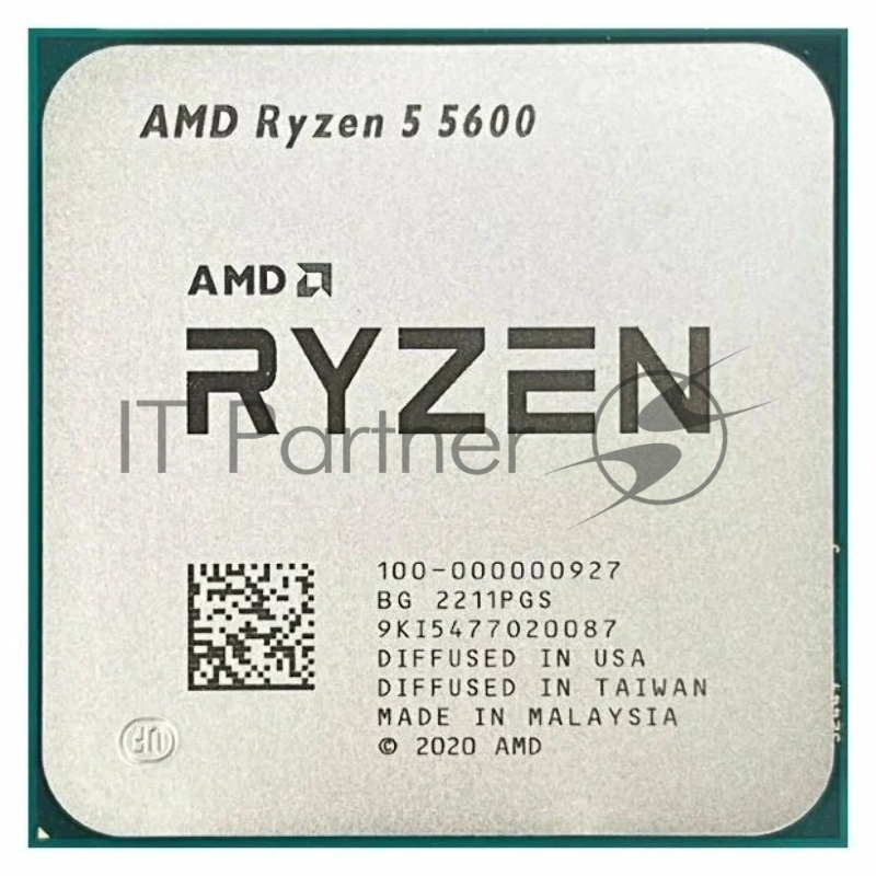 CPU AMD Ryzen 5 5600 AM4 (100-100000927CBX) (3.5GHz) Box