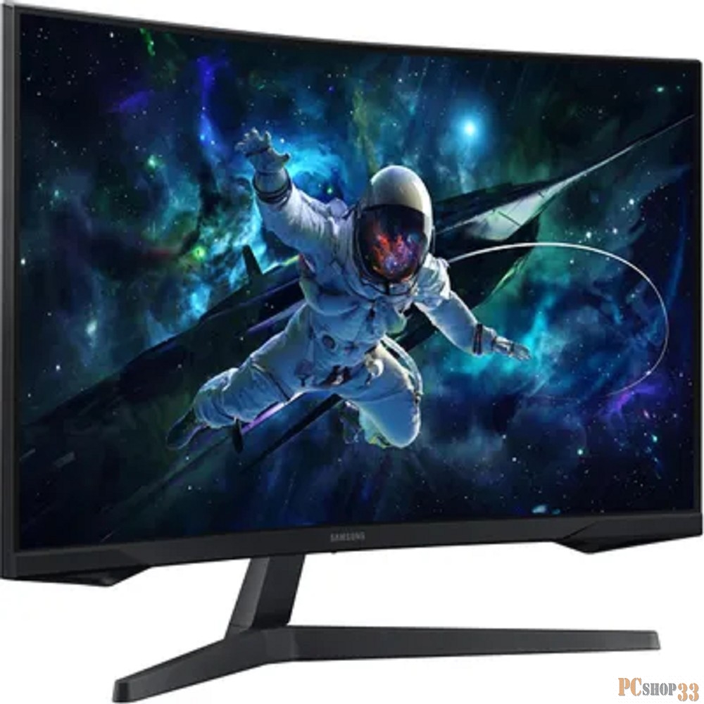 Монитор Samsung 32 S32CG550EI черный VA LED 16:9 HDMI M/M матовая 300cd 178гр/178гр 2560x1440 165Hz DP 2K USB 5.2кг