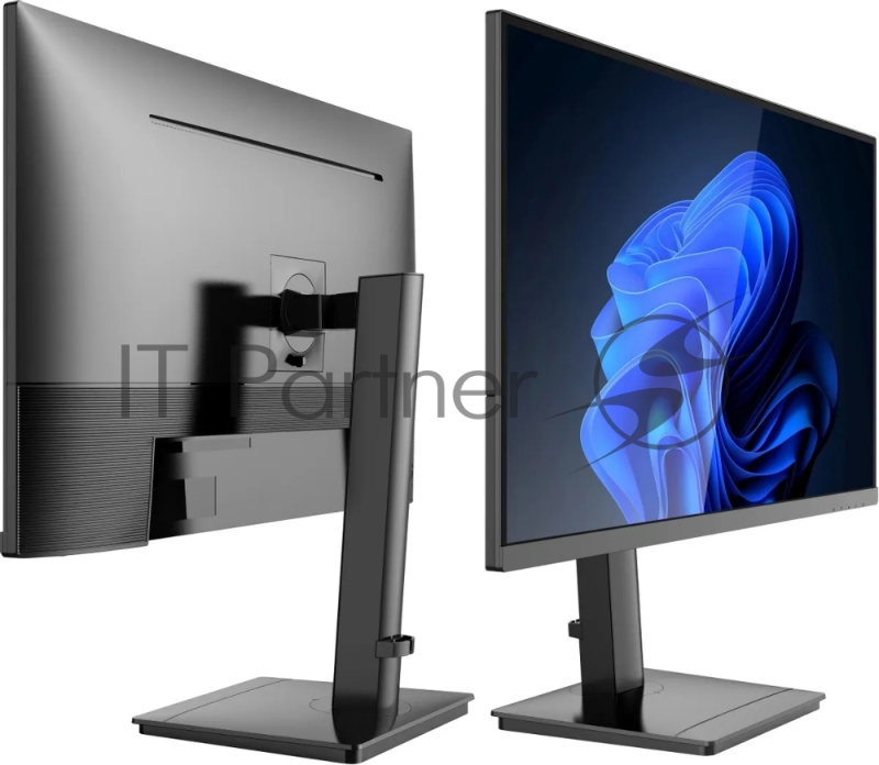 Монитор NPC 27 MF2718-A черный IPS LED 4ms 16:9 DVI HDMI M/M матовая HAS Piv 1000:1 300cd 178гр/178гр 1920x1080 100Hz G-Sync FreeSync VGA DP FHD 4кг