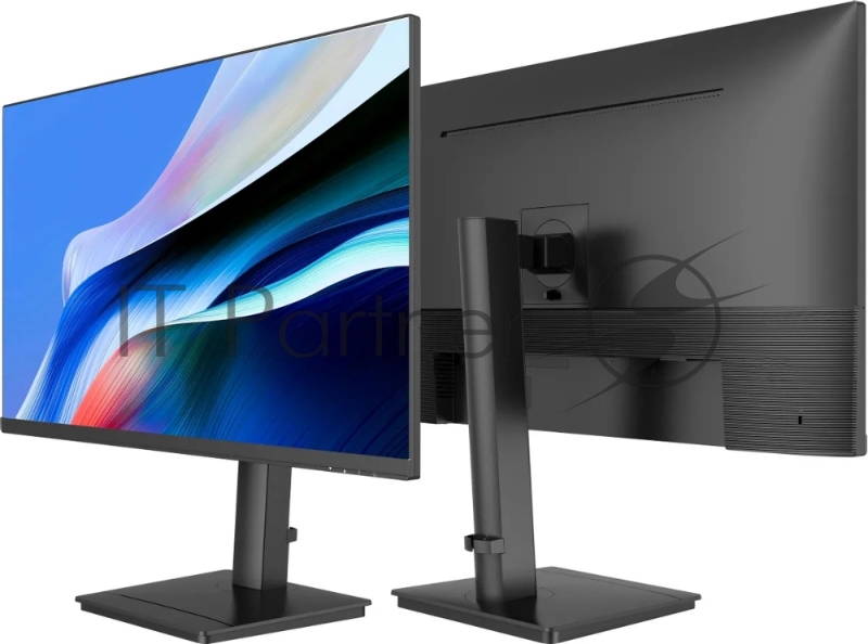 Монитор NPC 27 MF2718-A черный IPS LED 4ms 16:9 DVI HDMI M/M матовая HAS Piv 1000:1 300cd 178гр/178гр 1920x1080 100Hz G-Sync FreeSync VGA DP FHD 4кг