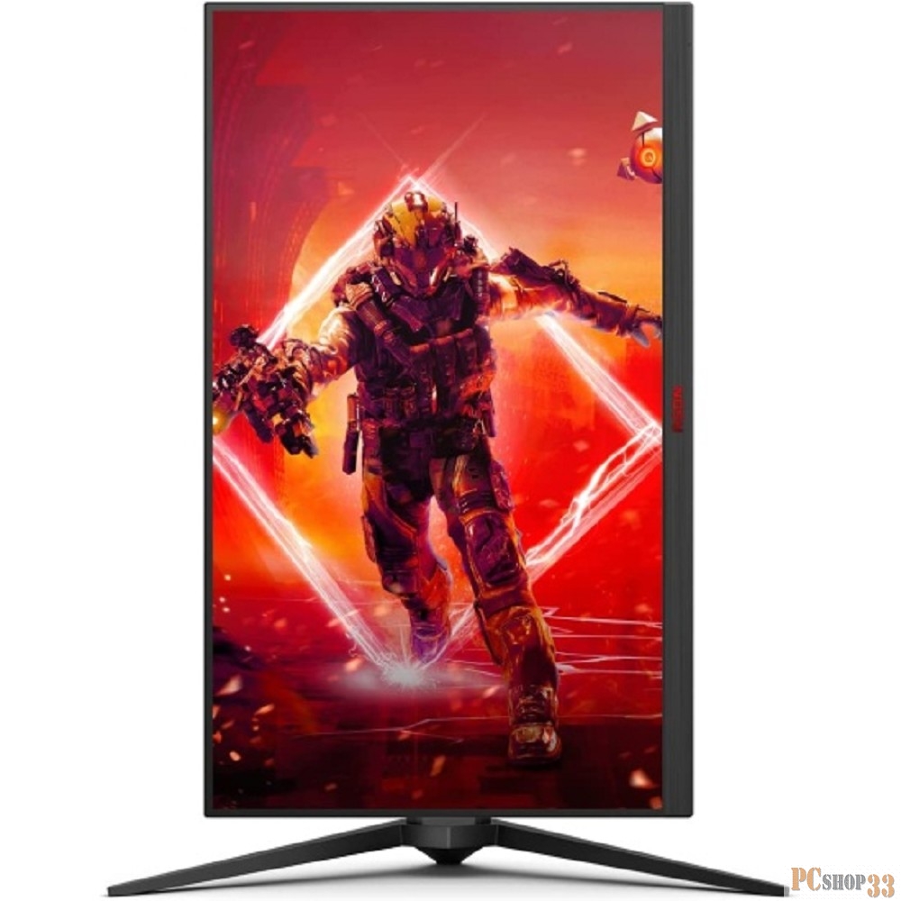 МОНИТОР 27 AOC AGON AG275QZN Black с поворотом экрана (VA, 2560x1440, 240Hz, 1 ms, 178°/178°, 400 cd/m, 80M:1, +2xHDMI)