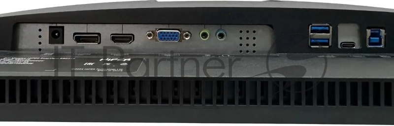 Монитор Hiper 27 EasyView KB2718HVDC2U2SV черный IPS LED 5ms 16:9 HDMI M/M Cam матовая 250cd 178гр/178гр 1920x1080 75Hz VGA DP FHD USB 4.6кг