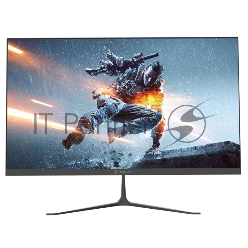 Монитор 23.8 Raskat I24F10DA (23.8, IPS, 1920*180, VGA+HDMI+DP, 4ms, 178°/178°, 1000:1, 100Hz, Black)
