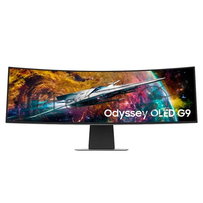 Монитор Samsung 49 Odyssey OLED G9 S49CG954SI серебристый OLED LED 32:9 HDMI M/M матовая HAS 250cd 178гр/178гр 5120x1440 240Hz FreeSync Premium Pro DP 2K USB 12.9кг