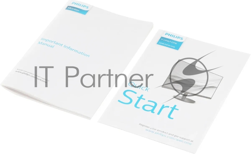 МОНИТОР 23.8 PHILIPS 241V8AW/00 WHITE (IPS, 1920x1080, 75Hz, 4 ms, 178°/178°, 250 cd/m, 1000:1, +HDMI, +MM)