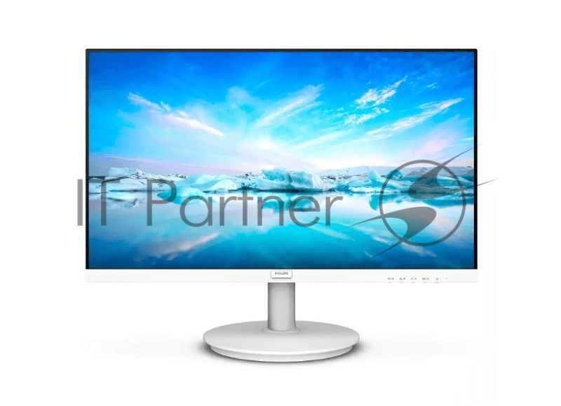 МОНИТОР 23.8 PHILIPS 241V8AW/00 WHITE (IPS, 1920x1080, 75Hz, 4 ms, 178°/178°, 250 cd/m, 1000:1, +HDMI, +MM)