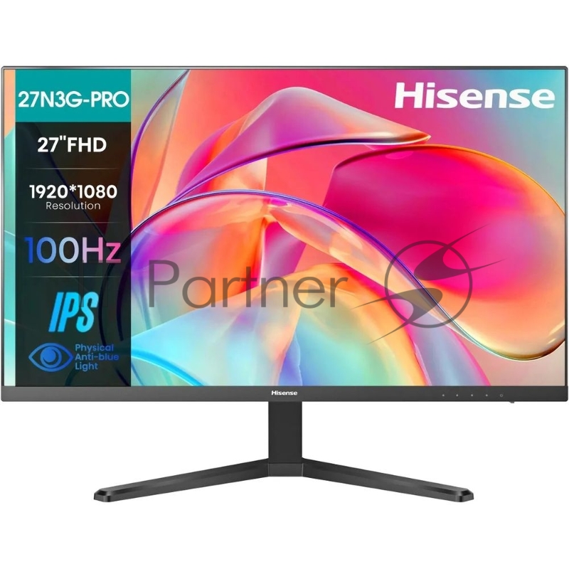 Монитор Hisense 27 27N3G-PRO черный IPS LED 5ms 16:9 HDMI 250cd 178гр/178гр 1920x1080 100Hz VGA FHD