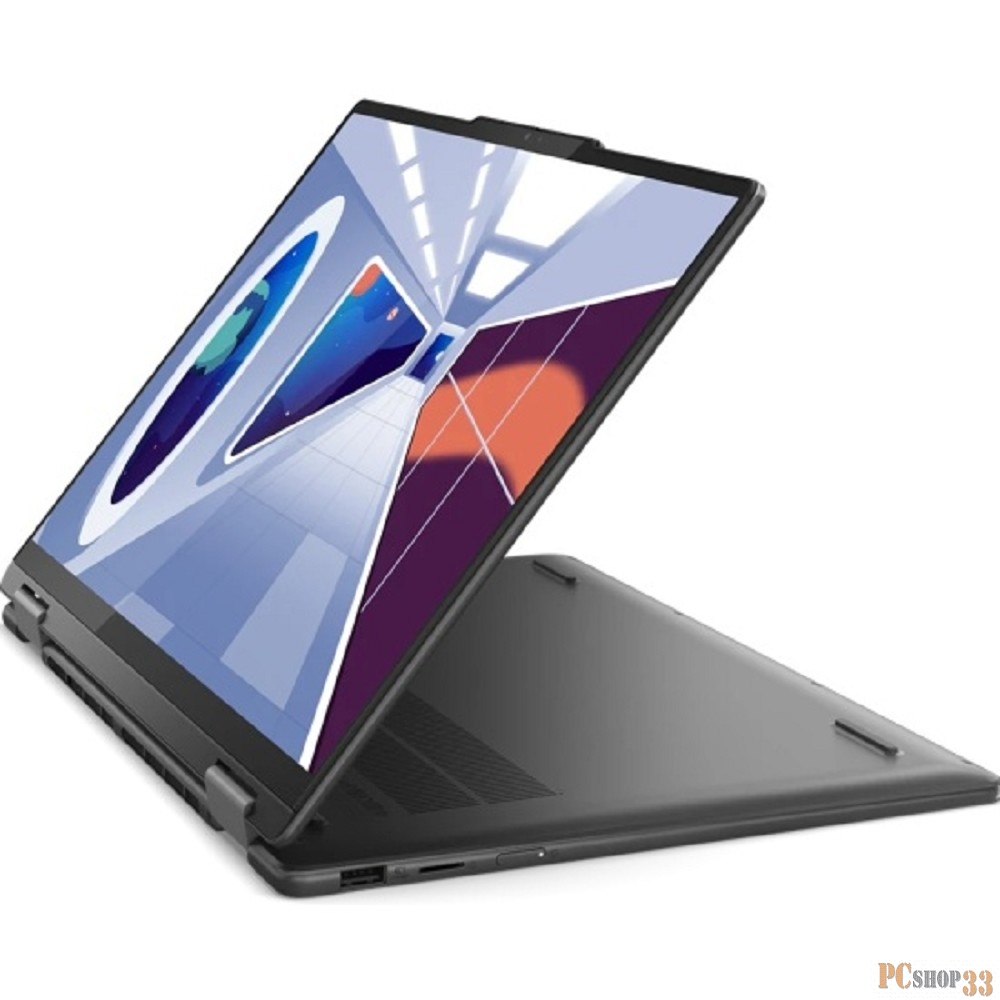 Ноутбук Lenovo Yoga Pro 7 14ARP8 14 WUXGA (1920x1200) OLED 400N, AMD Ryzen 5 7535U, 8GB Soldered LPDDR5 6400, 512GB SSD M.2, Radeon 660M, WiFi6, BT, TPM2.0, FHD Cam, 73Wh, 65W USB-C, Win 11 Home, 1.49kg,