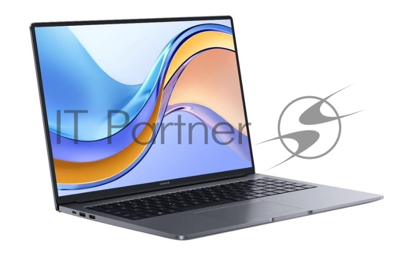 Ноутбук 16 IPS FHD HONOR MagicBook X16 gray (Core i5 12450H/16Gb/512Gb SSD/VGA int/W11) (5301AHGW)