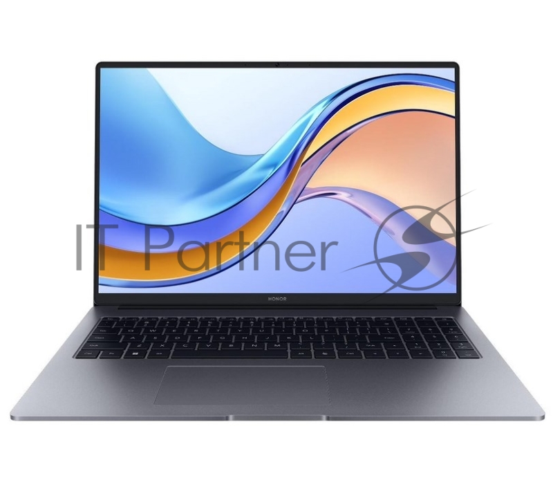 Ноутбук 16 IPS FHD HONOR MagicBook X16 gray (Core i5 12450H/16Gb/512Gb SSD/VGA int/W11) (5301AHGW)