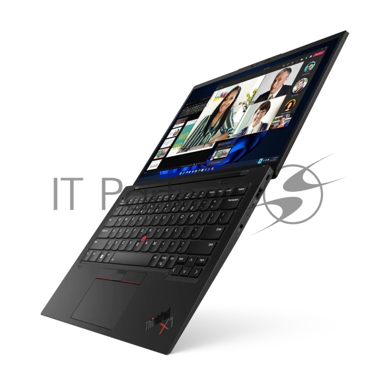 Ноутбук ThinkPad X1 Carbon Gen10 14 2.8K (2880x1800) OLED 400N, i7-1255U, 16GB LPDDR5 5200, 1TB SSD M.2, Intel Iris Xe, LTE 4G, WiFi, BT, FPR, FHD Cam, 57Wh, 65W USB-C Slim, Win 11 Pro, 1.12kg
