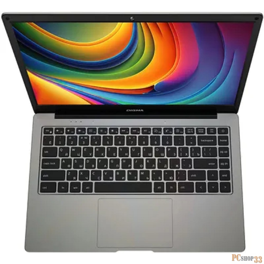 Ноутбук Digma EVE P4850 Pentium N5030 8Gb SSD256Gb Intel UHD Graphics 605 14 IPS FHD (1920x1080) Windows 11 Professional dk.grey WiFi BT Cam 4800mAh (DN14N5-8CXW01)