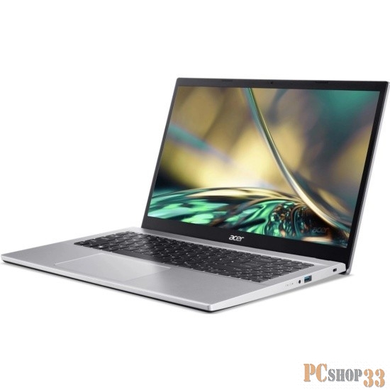 Ноутбук Acer Aspire 3 A315-59-30Z5 15.6 FHD IPS/Intel Core i3 1215U/8Gb/512GB SSD/Vga int/noOS/серебро