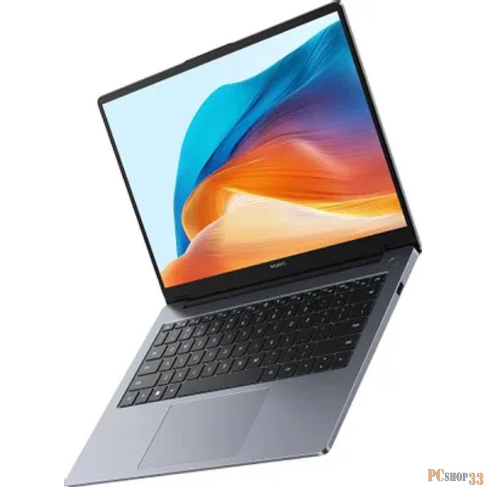 Ноутбук Huawei MateBook D 14 Core i5 12450H 8Gb SSD512Gb Intel Iris Xe graphics 14 IPS FHD (1920x1080) noOS grey space WiFi BT Cam (53013XFA)