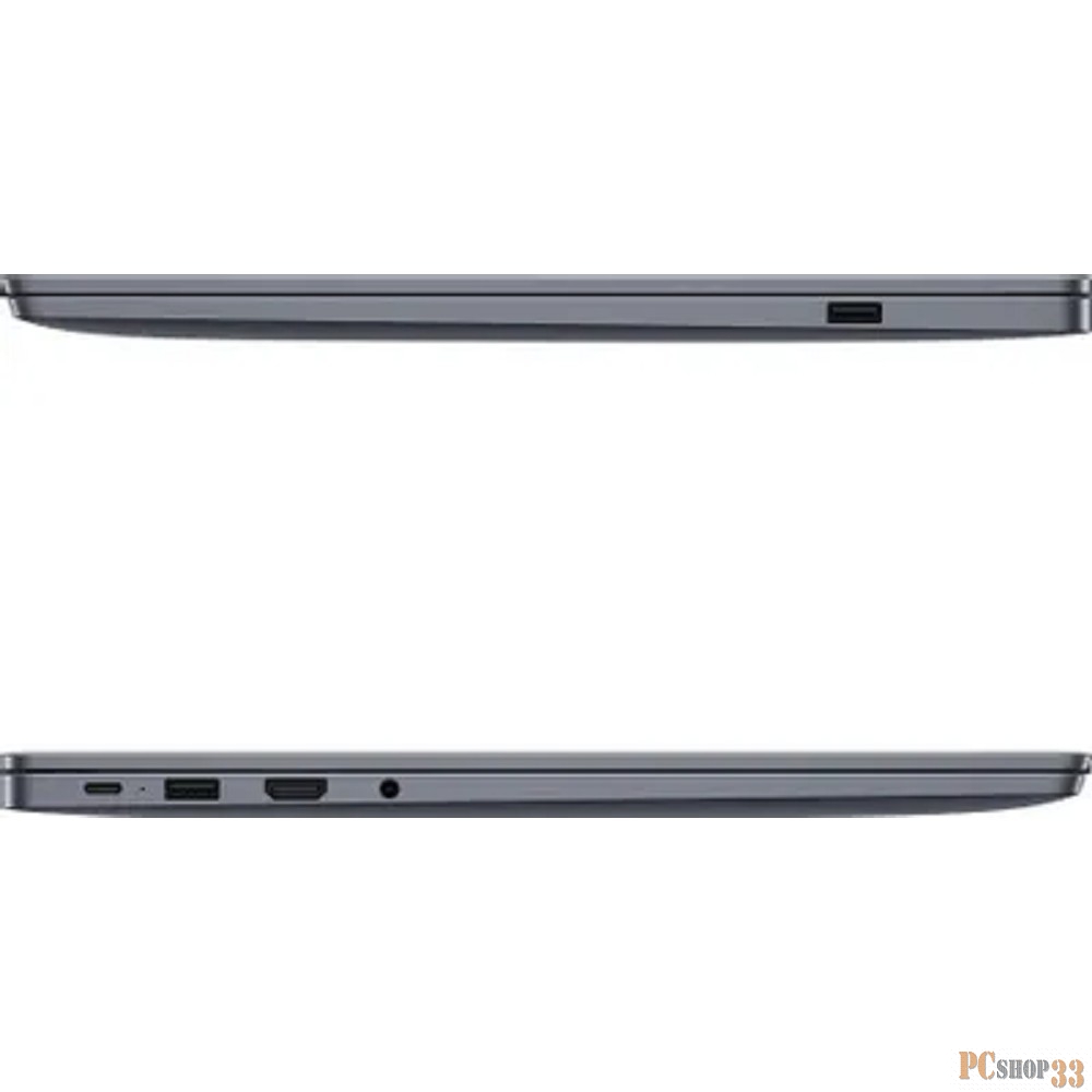 Ноутбук Huawei MateBook D 14 Core i5 12450H 8Gb SSD512Gb Intel Iris Xe graphics 14 IPS FHD (1920x1080) noOS grey space WiFi BT Cam (53013XFA)