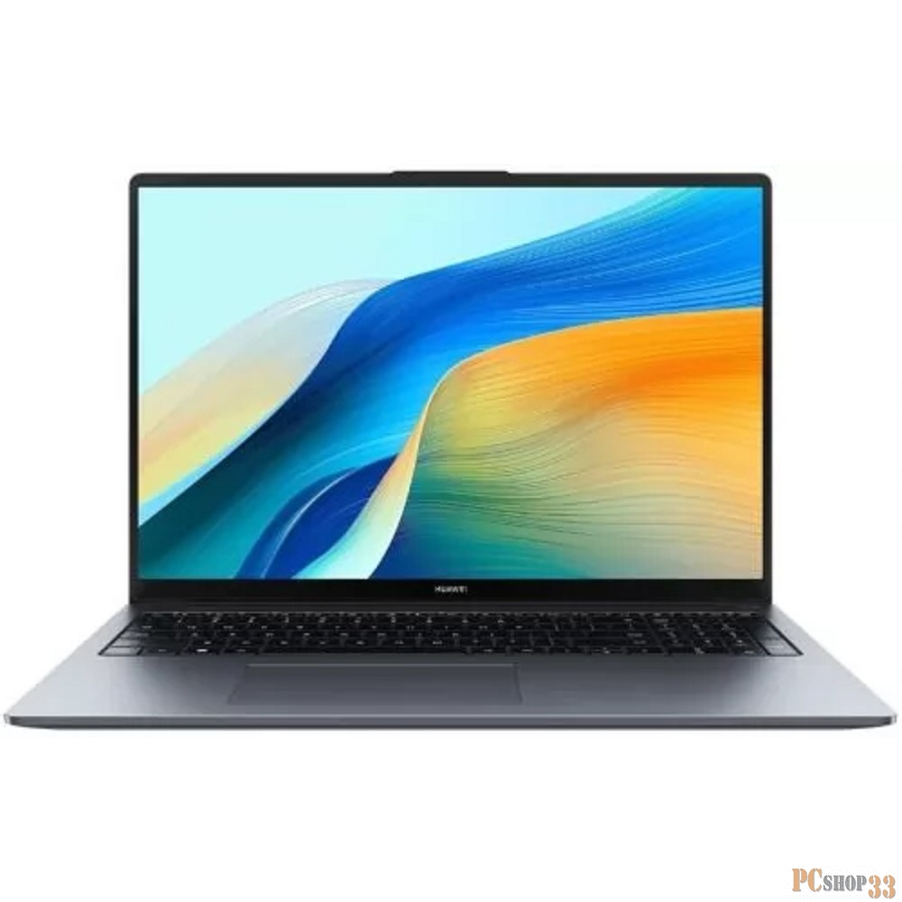Ноутбук Huawei MateBook D 16 MCLG-X Core i7 13700H 16Gb SSD1Tb Intel Iris Xe graphics 16 IPS (1920x1200) Windows 11 Home grey space WiFi BT Cam (53013WXB)