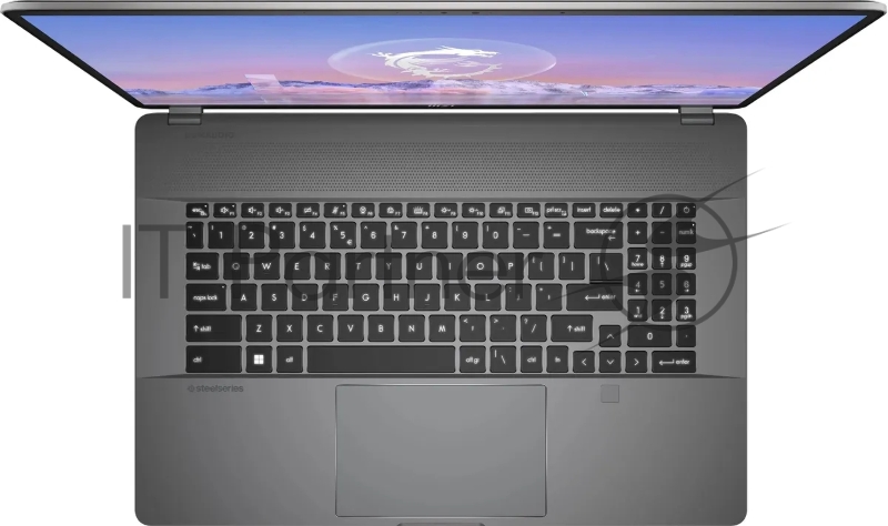 Ноутбук MSI Creator Z17 HX Studio A14VGT-267RU Core i9 14900HX 64Gb SSD2Tb NVIDIA GeForce RTX4070 8Gb 17 IPS Touch QHD+ (2560x1600) Windows 11 Professional grey WiFi BT Cam (9S7-17N212-267)