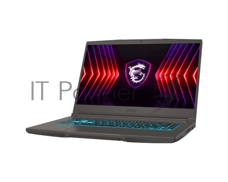 Ноутбук MSI Thin 15 B12VE-1294XRU Core i5 12450H 16Gb SSD512Gb NVIDIA GeForce RTX4050 6Gb 15.6 IPS FHD (1920x1080) Free DOS grey WiFi BT Cam (9S7-16R831-1294)