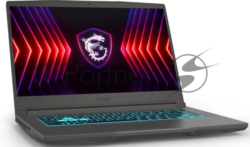 Ноутбук MSI Thin 15 B12VE-1294XRU Core i5 12450H 16Gb SSD512Gb NVIDIA GeForce RTX4050 6Gb 15.6 IPS FHD (1920x1080) Free DOS grey WiFi BT Cam (9S7-16R831-1294)
