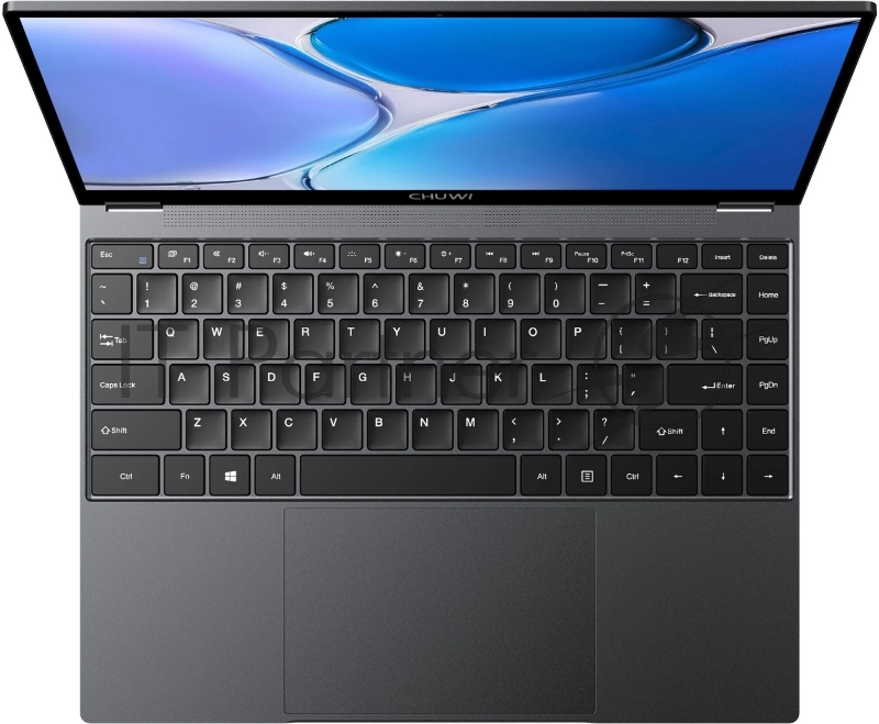 Ноутбук Chuwi FreeBook N100 12Gb SSD512Gb Intel UHD Graphics 13.5 IPS Touch 2K (2256x1504) Windows 11 Home grey WiFi BT Cam 5000mAh (1746347)