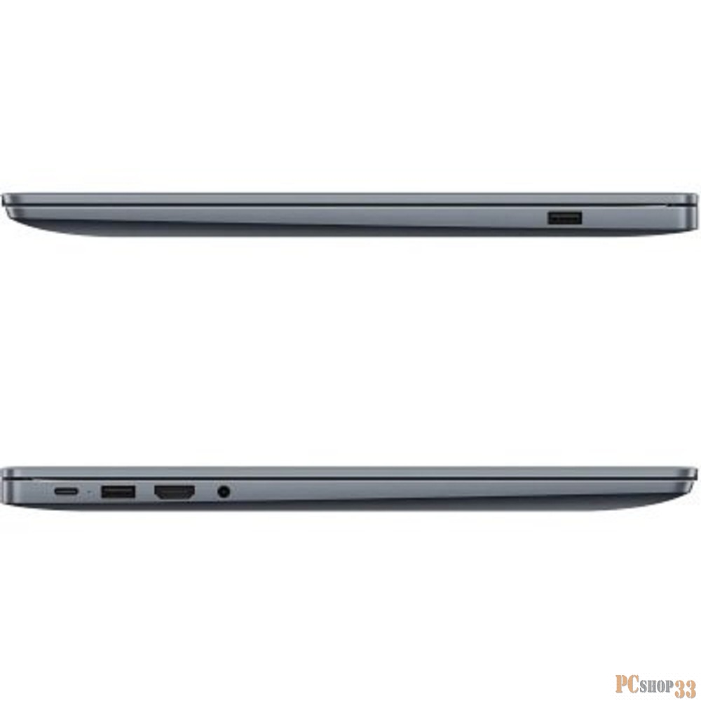 Ноутбук HUAWEI MateBook 16 1920x1200/Intel Core i3-1215U/RAM 8Гб/HDD 512 GB/ENG|RUS/DOS серый 1 кг 53013YDN