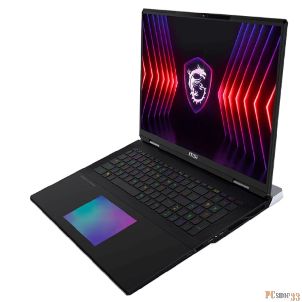 Ноутбук MSI Titan 18 HX A14VIG-211RU Core i9 14900HX 64Gb SSD3Tb NVIDIA GeForce RTX4090 16Gb 18 IPS UHD+ (3840x2400) Windows 11 Home black WiFi BT Cam (9S7-182221-211)