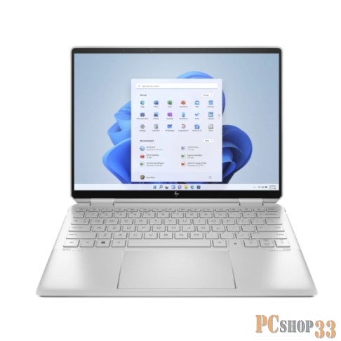 Ноутбук HP Spectre x360 14-ef0018nn Core i5 1235U 16Gb SSD512Gb Intel Iris Xe graphics 13.5 IPS Touch WUXGA (1920x1280) Windows 11 Home Multi Language 64 silver WiFi BT Cam (6M4M7EA)