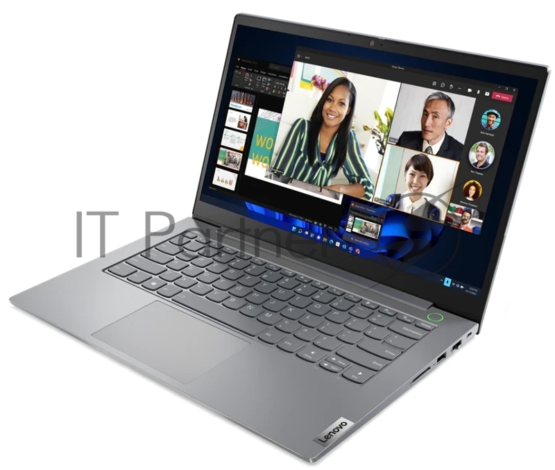 Ноутбук Lenovo ThinkBook 14 G4 IAP 14.0 FHD (1920x1080) IPS 300N, i3-1215U, 8GB DDR4 3200, 256GB SSD M.2, Intel UHD, Wifi, BT, FPR, TPM2, FHD Cam, 45Wh, 65W USB-C Slim, NoOS, 1Y, 1.4kg