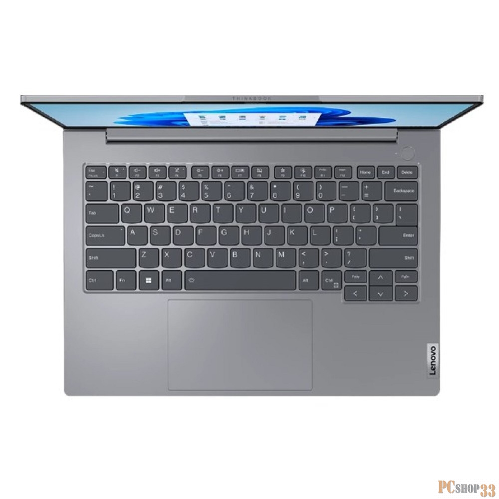 Ноутбук Lenovo Thinkbook 14 G6 IRL Core i7 13700H 8Gb SSD512Gb Intel Iris Xe graphics 14 IPS WUXGA (1920x1200) noOS grey WiFi BT Cam Bag (21KG0055AK)