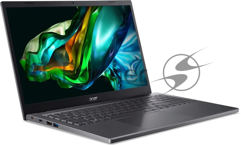 Ноутбук 15.6 FHD ACER Aspire A515-58P-53Y4 gray (Core i5 1335U/16Gb/512Gb SSD/VGA int/noOS) (NX.KHJER.005)